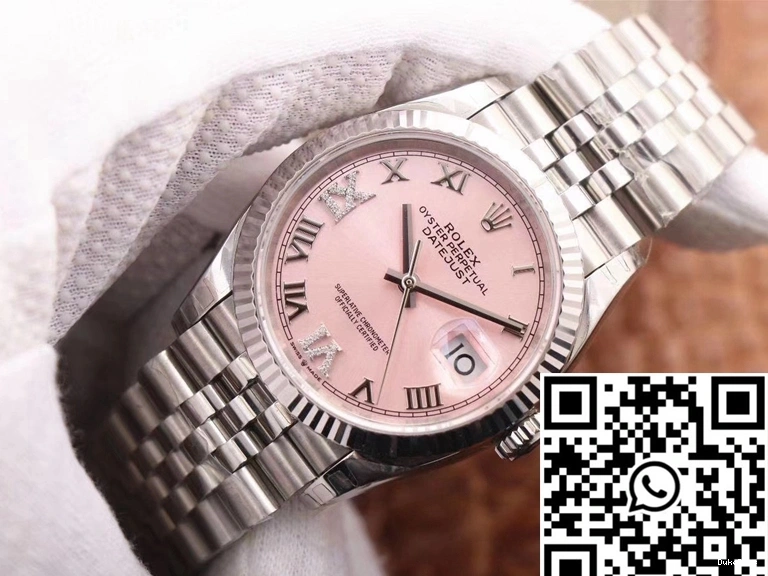 Pink Rolex EW Datejust M126234-0031 Dial Factory 0510